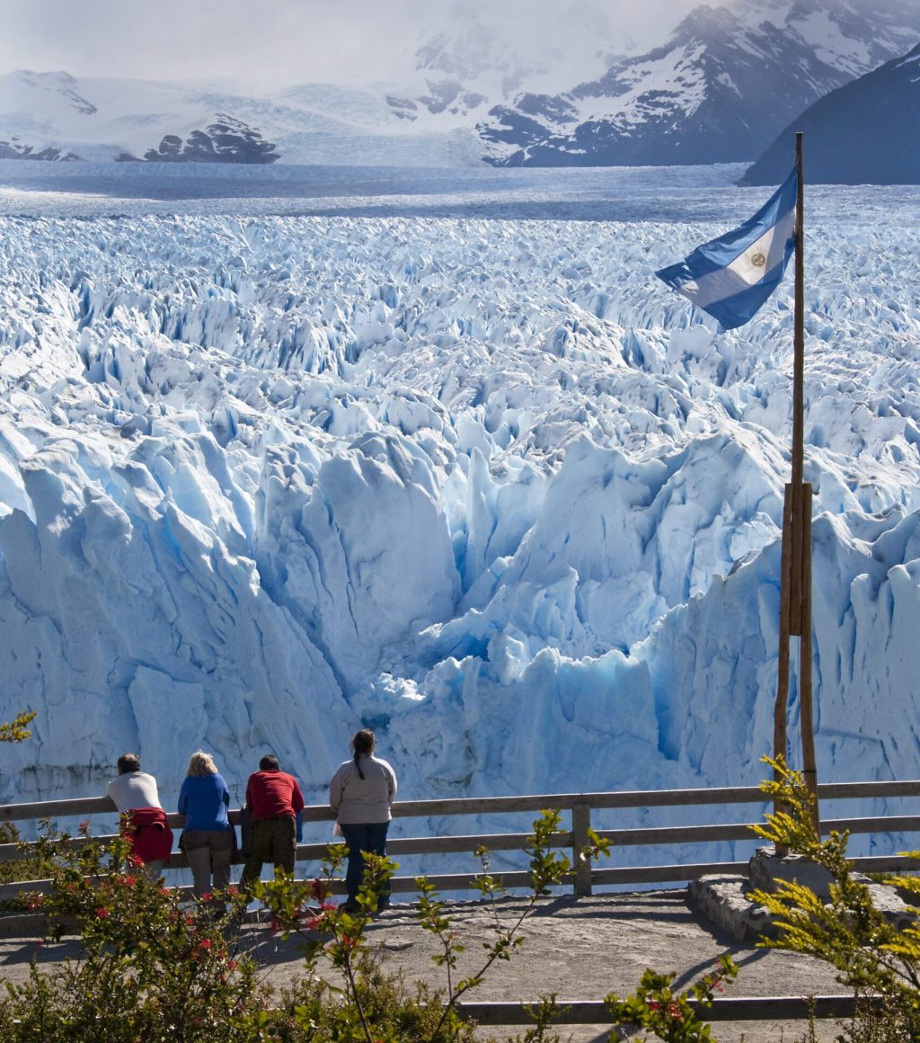 Perito Moreno Glacier in Patagonia in southern Argentina